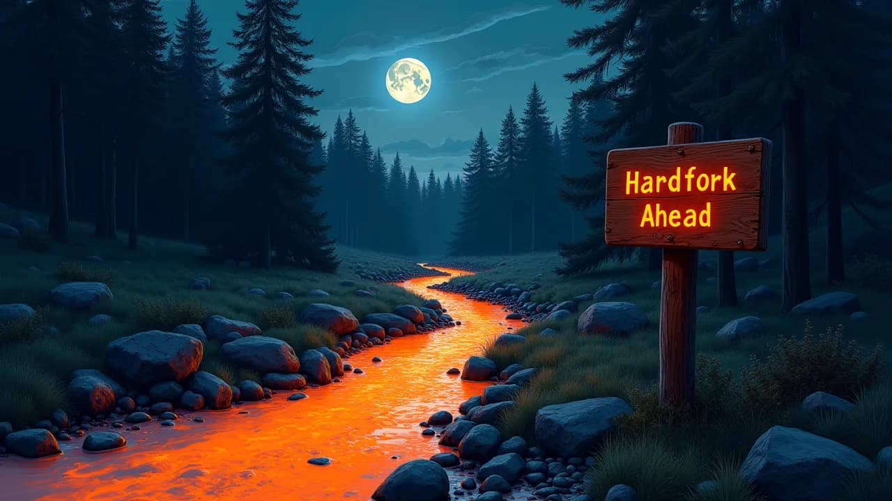 Monero Hardforks - mit Mäx Wonderland